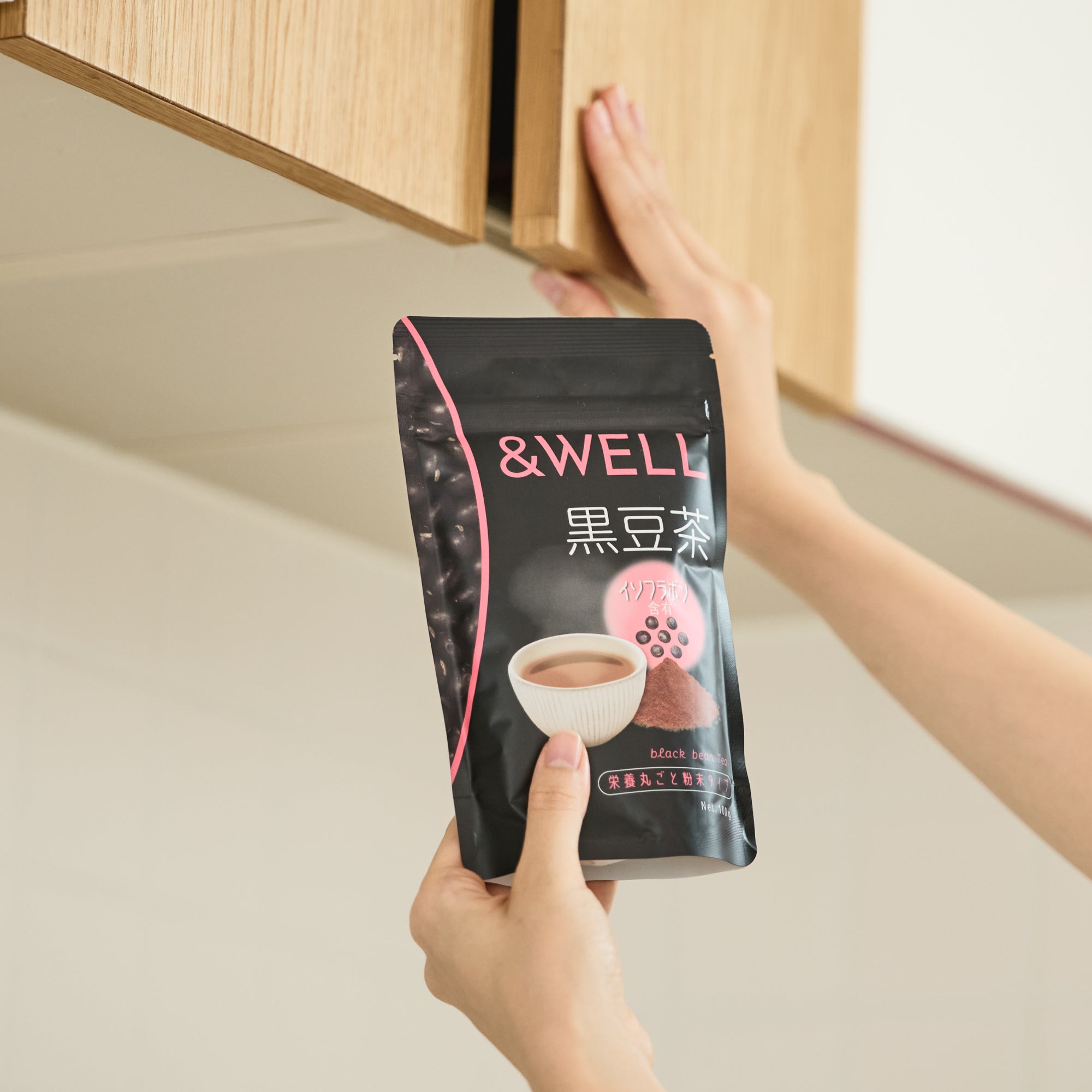 &WELL 黒豆茶